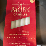 Pacific Candles - set of 6