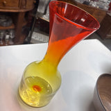 Vintage Blenko Amberina Tall Carafe/Decanter