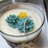 Floral Candle