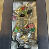 Cat Bedazzled Wine Stopper