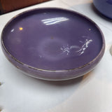 Purple Shallow Bowl