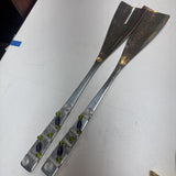 SS Salad Tongs w Beads