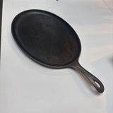 Vintage Cast Iron Oval Skillet