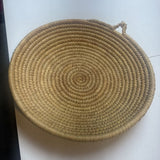 Woven Coil Shallow Basket