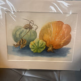 Autumn Gourds Print - unframed