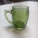 Green Barrel Shot Glass