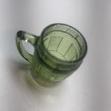 Green Barrel Shot Glass