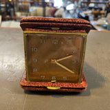 Vintage Fairfax 7-Jewel Mechanical Wind Up Travel Alarm Clock