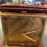 Vintage Fairfax 7-Jewel Mechanical Wind Up Travel Alarm Clock