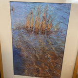 Original Pastel by Donna Auer "Lake Padden Winter II"