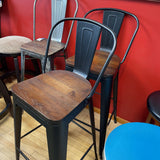 Metal & Wood Barstool