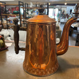 Vintage Rome Metal Ware Copper Coffee Pot