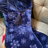 Velveteen Holiday Stocking