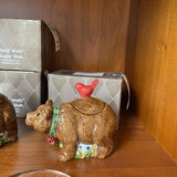 Woodland Bear Sugar Dish