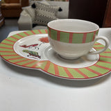 Rosanna Ceramic Cup w/Plate Set