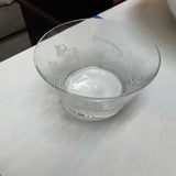 Orrefors Sweden Cities Crystal Bowl