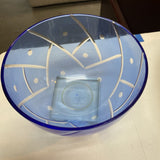 Cut Glass Pedestal Bowl