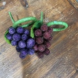 Grape Napkin Rings-Set of 8
