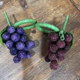 Grape Napkin Rings-Set of 8