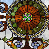 Hanging Stained Glass Panel