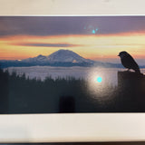 Signed/Numbered Photograph Print Bird&Mt Baker