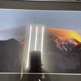 Framed Mountain Scene Photo