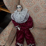 Bell Ceramics Porcelain Clown Doll
