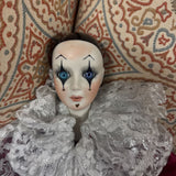 Bell Ceramics Porcelain Clown Doll