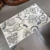 Paisley Neutral Throw Rug