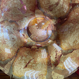 Art Glass Bowl w/Stand