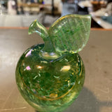 Art Glass Apple Paperweight
