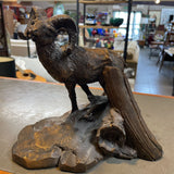 Mountain Sentinel by Chapel Statue