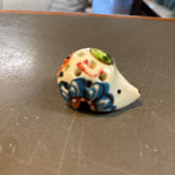 Hand-Painted Spanish Ceramic Toothpick Holder