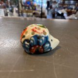 Hand-Painted Spanish Ceramic Toothpick Holder
