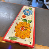 Hand-Painted Spanish Ceramic Tray