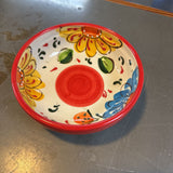 Hand-Painted Spanish Ceramic Bowl