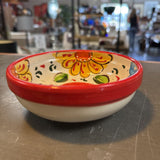Hand-Painted Spanish Ceramic Bowl