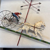 Curtis Jere 'The Sulky Racer' Metal Wall Art Sculpture