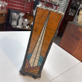'Strengthening Light' Original Raku one-of-a-kind Vase
