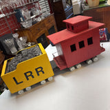 2 part Wooden Train