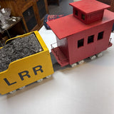 2 part Wooden Train