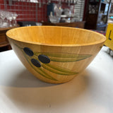 Clay Art Wooden Salad Bowl