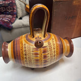 Mexican Tonala Clay Water Jug