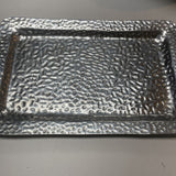 Hammered Metal Tray
