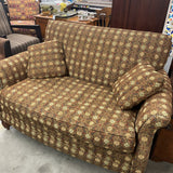 Custom Made William Morris Style Loveseat