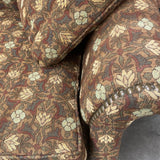 Custom Made William Morris Style Loveseat