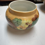French Limoges Floral Ceramic Vase