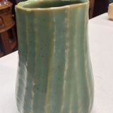 Pleated Ceramic Vase