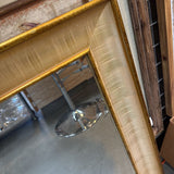 Gold Framed Beveled Mirror