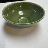 Vintage Pottery USA Avocado Bowl